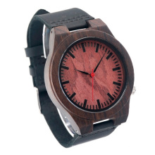 Nouvelle montre de mode en bois de mouvement de protection de l&#39;environnement du Japon Bg452